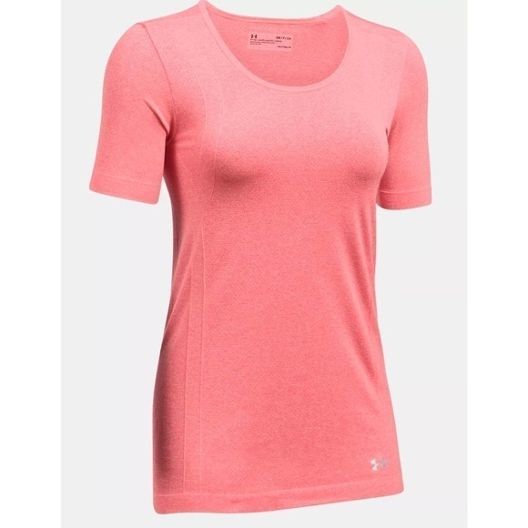 Under Armour Women's Threadborne Heathered Top Small - Picture 4 of 16